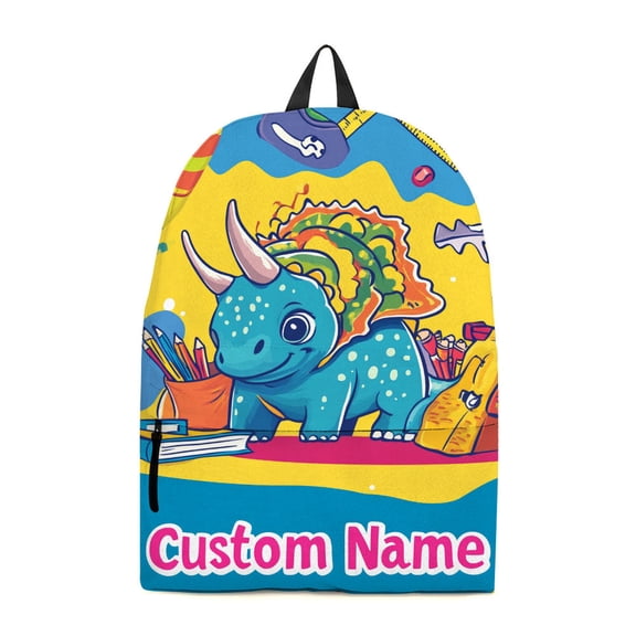 Triceratops Animal Backpack for Kids, Kindergarten backpacks, Kids Backpacks for Preschool, Kindergarten, Elementary School Boys and Girls with Padded Straps, Adjustable for School & Travel