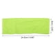 thumbnail image 4 of 3 diademas deportivas para hombres y mujeres, bandas antideslizantes para el cabello, bandas para la cabeza para correr para el ejercicio deportivo, verde fluorescente, 4 of 7