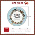 thumbnail image 2 of Sikiie World Travel Nativity Christmas Tree Skirt, Jesus Christian Winter Holiday Tree Mat Decoration(30-48IN), 2 of 6