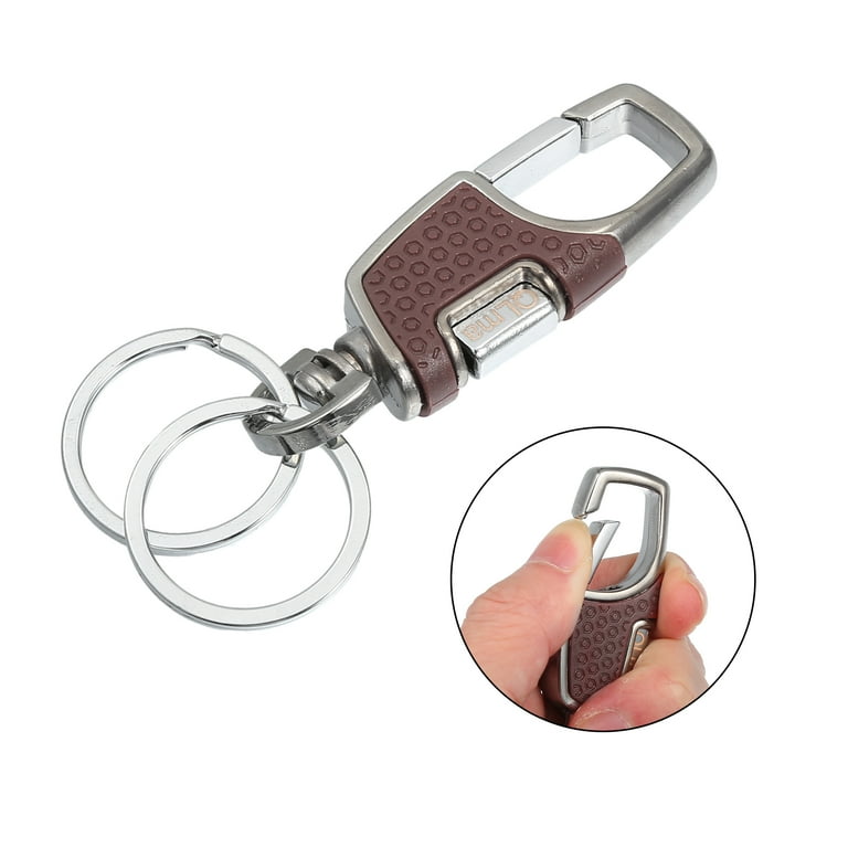 Unique Bargains 1 Set Car Fob Key Chain Keychain 360 Degree