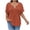 Orange, variant on zbxnLI Plus Size Womens V Neck Shirts Top Casual Dressy Short Sleeve Tunic Shirt Summer Work Business Outfits XL-5XL