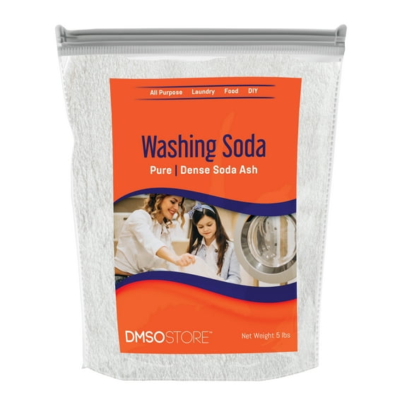 Washing Soda 5lb-for Laundry-Pure 99.95% Sodium Carbonate (Soda Ash)