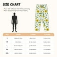 thumbnail image 3 of Sigee Yellow Dandelions print Women's Soft Pajama Pants Lounge Sleep Bottoms with Elastic Waistband and Pockets-X-Large, 3 of 6