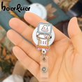 thumbnail image 2 of Cute Ultrasound Machine Badge Reel, Fun Cat Scan Design, Perfect Gift for Sonographers, Ultrasound Techs, and Medical Professionals, 2 of 3