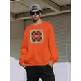 thumbnail image 2 of Cancer Zodiac Ethnic Style Sweatshirt Men -Image by Shutterstock, Male 4X-Large, 2 of 4
