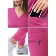 thumbnail image 5 of Adar Pro Movement Booster Scrub Set For Women - Sweetheart V-Neck Scrub Top & Yoga Jogger Scrub Pants, 5 of 7