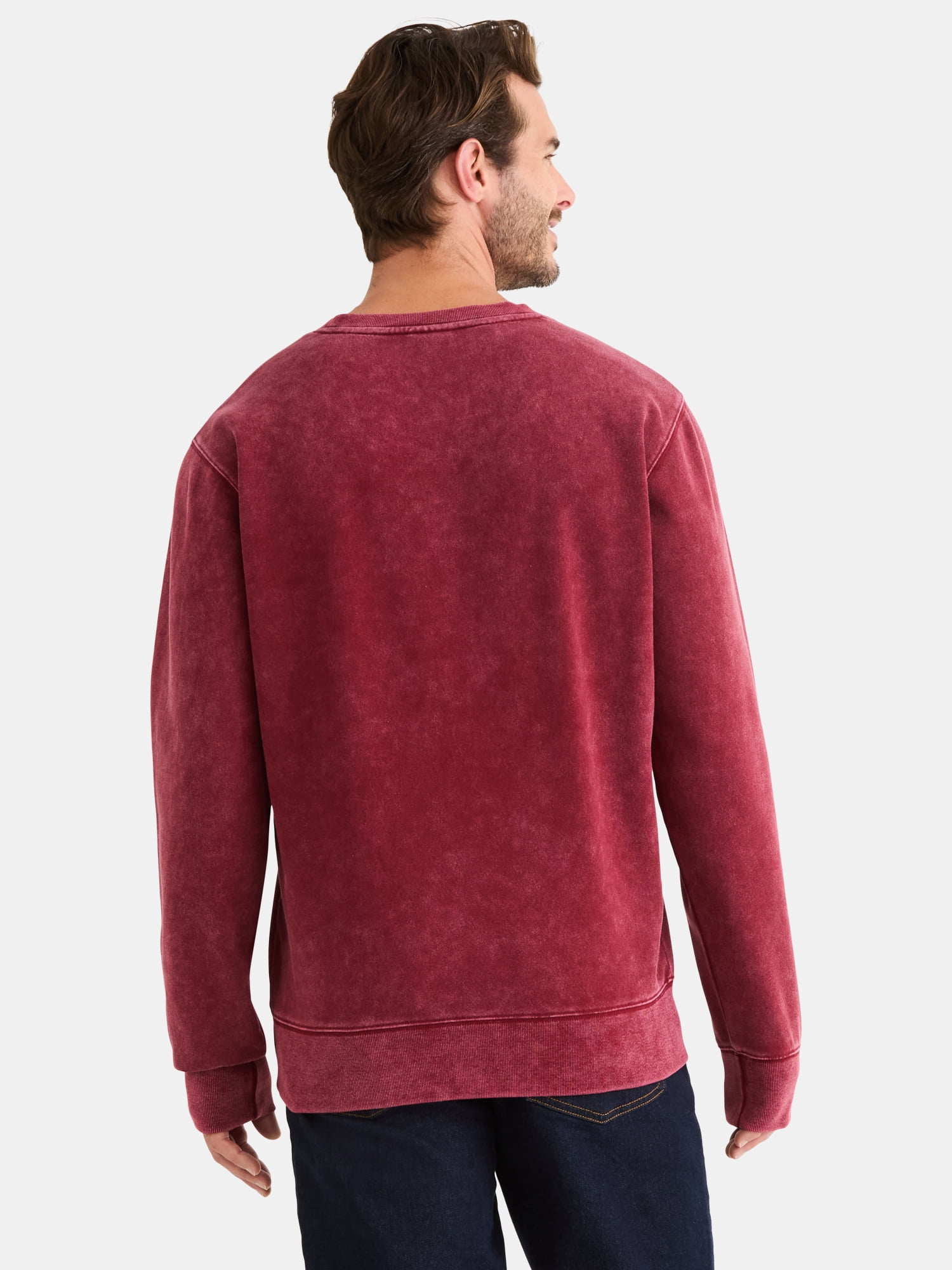 Harry Potter Men's & Big Men's Graphic Fleece Sweatshirt with Long Sleeves, Sizes XS-3XL