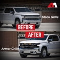 thumbnail image 2 of American Modified Armor Grille 2019-2021 Chevy Silverado 1500, Glossy Black, 2 of 8