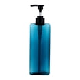 thumbnail image 3 of Hand Pump Soap Dispenser Bottle Laundry Dispenser Softener Bleach Container Home 1000ml blue, 3 of 8