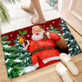 thumbnail image 4 of rugs for living room kitchen rugs,Christmas Letters Door Mat Kitchen Mat Bedroom Living Room Rug Mat Outdoor Welcome Rugs Non-Slip,Yellow, 4 of 5