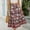 Red, variant on JNGSA Women's Summer Maxi Skirt Floral High Waist Long Loose Dress Bohemian Flowy A-Line Skirts Vacation Skirts for Women Beige