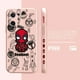 thumbnail image 3 of Case For OPPO FIND X6 X3 REALME X7 X50 RENO 2 4Z 4 6 Lite 5Z 5F 4G 5G PRO Liquid Silicone Case Marvel's Spider-Man Deadpool, 3 of 5