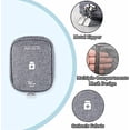 thumbnail image 3 of Portable Mini Kit First Aid Kit, Mini Travel First Aid Kit, Portable Empty Bag First Aid Kit Storage Bag for Camping, Hiking (Gray), 3 of 5