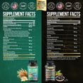 thumbnail image 7 of Parrox Dynamic Vitality Bundle – Sea Moss, Black Seed Oil, Ashwagandha, Ginger, Turmeric, Dandelion, Shilajit, Panax Ginseng, Rhodiola Rosea & Cordyceps Mushroom – All-in-One Supplements Duo – 2 Pack, 7 of 7