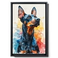 thumbnail image 6 of German Pinscher Dog Wall Art German Pinscher Picture Poster Print Funny Colorful Animal Pop Artwork for Living Room Bedroom Bathroom Home Decor, 6 of 6