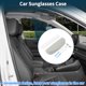 thumbnail image 2 of Estuche para gafas de sol de automóvil Unique Bargains para Peugeot 308 2014-2026, soporte para gafas de sol, caja de almacenamiento ABS gris, 1 juego, 2 of 7