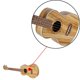 thumbnail image 4 of 1 Piece de de Zebrawood Pieza de Repuestos para Bajos Aficionados Exquisita 21 pulgadas, 4 of 9
