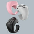 thumbnail image 3 of Mobile Phone Selfie Controller Wireless Remote Control Volume Ring Flipping Volume Portable Outdoor Short Video Smartphone Fingertip Button Pink, 3 of 9