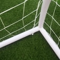 thumbnail image 4 of Ktaxon Durable PVC Backyard Soccer Goal Frame Net, 8' x 5', White, 4.4kg, 4 of 7