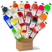 Cool Breeze Beverages [Pick Your Three Flavors] Margarita Frozen Drink Machine Granita Slush Mix / Slushie Mix