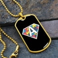 thumbnail image 2 of Autism Super Hero Necklace - Graphic Military Dog Tag Necklace (Optional Personalized Engraving), 2 of 5