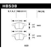 Hawk 03-06 Evo / 04-09 STi / 09-10 Genesis Coupe (Track) / 2010 Camaro SS DTC-70 Race Front Brake Pa