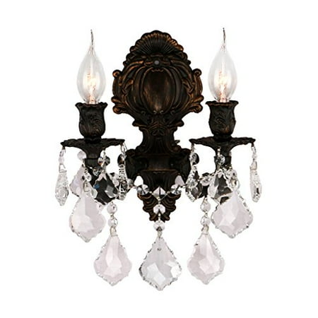 06 Flemish Finish - Worldwide Lighting W23313F12 Versailles 2 Light 12