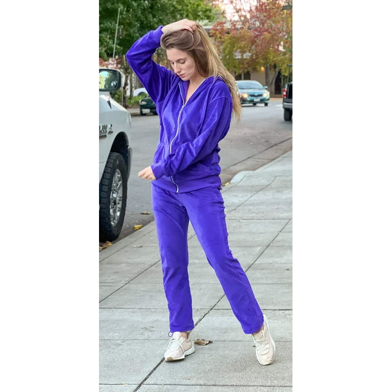 SWISSWELL Velour Track Suits for Women Set Sweatsuits 2 SWISSWELL Velour Track Suits for Women Set Sweatsuits 2
