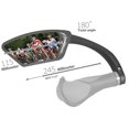 thumbnail image 2 of Venzo Bicycle Bike Handlebar Mirror Silver Lens 50% Anti-glare Glass Left, 2 of 4