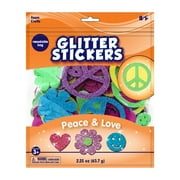 Peace Love Glt Stkr Bag
