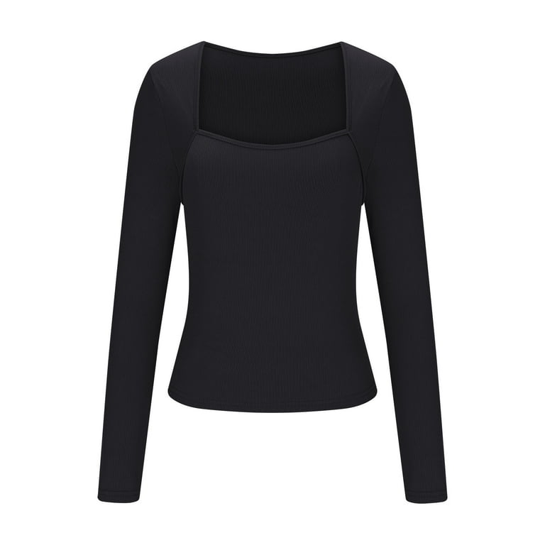 トップス everyone high gauge border long sleeve Long Sleeve Top Women's Grace 2.0 Solid