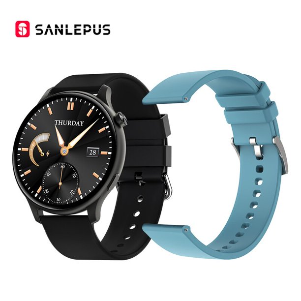 SANLEPUS 2023 nuevo reloj inteligente mujeres hombres impermeable Smartwatch Bluetooth llamadas oxígeno en sangre Monitor de ritmo cardíaco pulsera de Fitness Tan Jianjun unisex