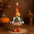 thumbnail image 4 of Diceymbol Thanksgiving Gnome Doll, Cloth Material Standing Decor, 10.98x6.30 Inch Ornament, 4 of 7