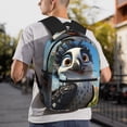 thumbnail image 7 of Fotbe Joyful Animated Bird Lightweight Casual Laptop Backpack for Men and Women, Daily use Waterproof backpack, Backpack for College, 7 of 7