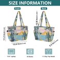 thumbnail image 4 of FORMRS Tote Bag for Women Quilted Large Capacity Travel Work Carry On Shoulder Handbag, Boho Style Sun, 4 of 7