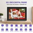thumbnail image 3 of Jazeyeah 10.1 inch WiFi Digital Picture Frame, 1280x800 HD IPS Touch Screen Auto-Rotate, Easy to Use, Share Photos and Videos via Free App,Thanksgiving Gift, 3 of 9