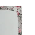 thumbnail image 3 of Ambesonne Floral Design Fitted Sheet, Dreamy Boho Leaves, King Size, Pale Pink Laurel Green, 3 of 5