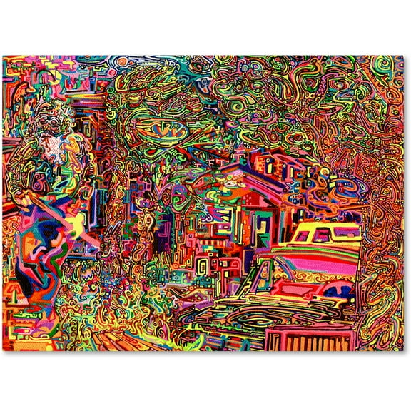 Trademark Fine Art "One Inch Further" Canvas Art by Josh Byer