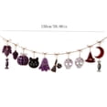 thumbnail image 3 of Yeciiwht Halloween Hanging Ornaments Acrylic Garland – Pre-Assembled Pendant Decor with Classic Holiday Motifs, Ready-to-Hang for Mantel, Doorway, Wall, 3 of 7