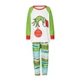 thumbnail image 2 of Family Matching Christmas Pajamas, Baby Romper/Tops + Pants Set, 2 of 10