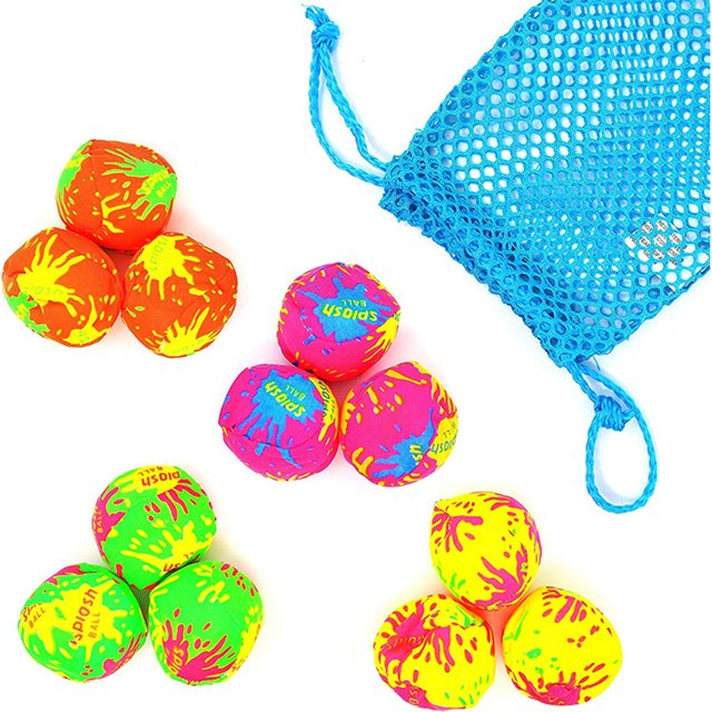 Bolas De Salpicaduras De Bomba De Agua 12 Uds. De bolas de agua para salpicaduras, suministros para fiestas, lucha contra el agua, juguete para regalo para niños