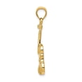 thumbnail image 2 of 14K Yellow Gold Charm Pendant 32 mm 8 Violin, 2 of 3