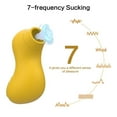 thumbnail image 6 of Birdsexy Sucking Vibrator Sex Toys for Women, Rechargeable Clitoral Nipple Stimulator with 7 Suction Modes, Mini Suction Cup Vibrator Tongue Sucking Clitoris Masturbator - Yellow, 6 of 7