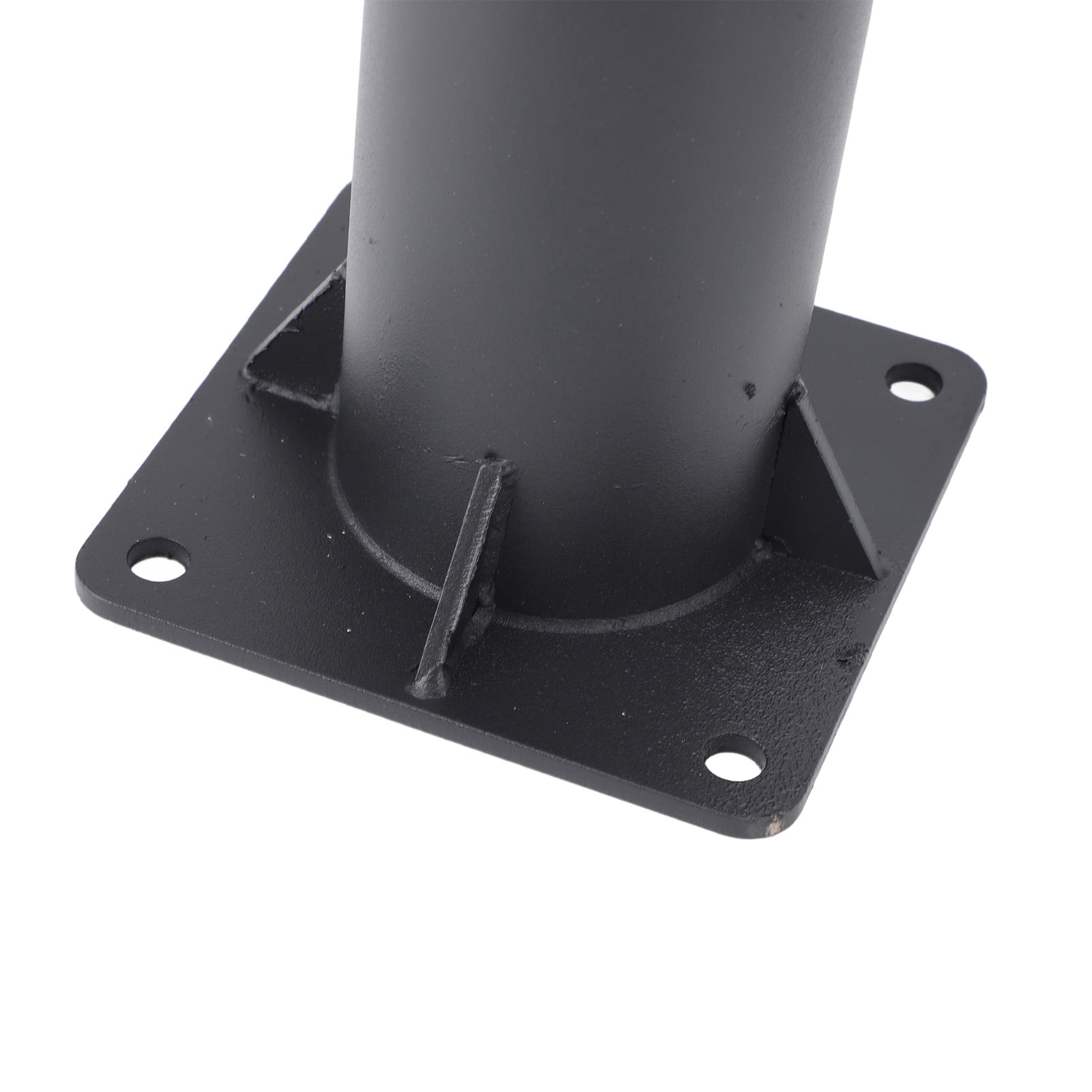 BIMZUC Heavy Duty Patio Umbrella Stand Professional Metal Strong Load Bearing Deck Mount Umbrella Holder for Outdoor Garden Lawn Yard, 11.6 inches / 29.5 cm Height