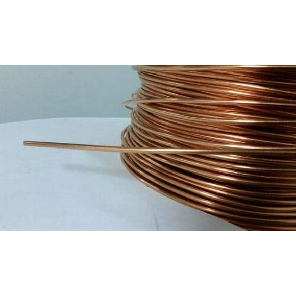 COLIBYOU Soft ANNEALED Ground Wire Solid Bare Copper 8 AWG 100 FEET Cables Electronic Stranded Wire Cable Electrics DIY