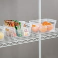 thumbnail image 4 of Sterilite 9.5 x 6.5 x 4 Inch Open Storage Bin with Carry Handles (48 Pack), 4 of 9