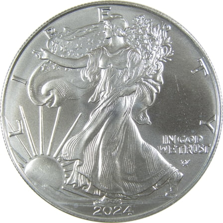2024 American Silver Eagle Uncirculated Bullion $1 Coin