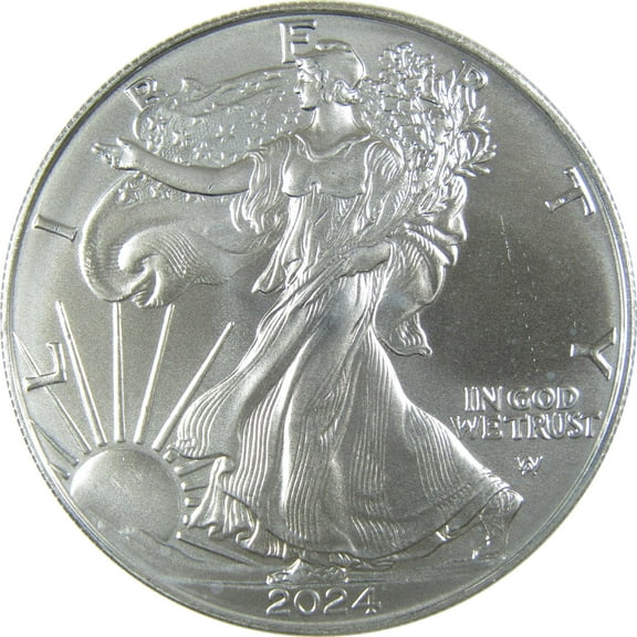 2024 American Silver Eagle Uncirculated Bullion $1 Coin
