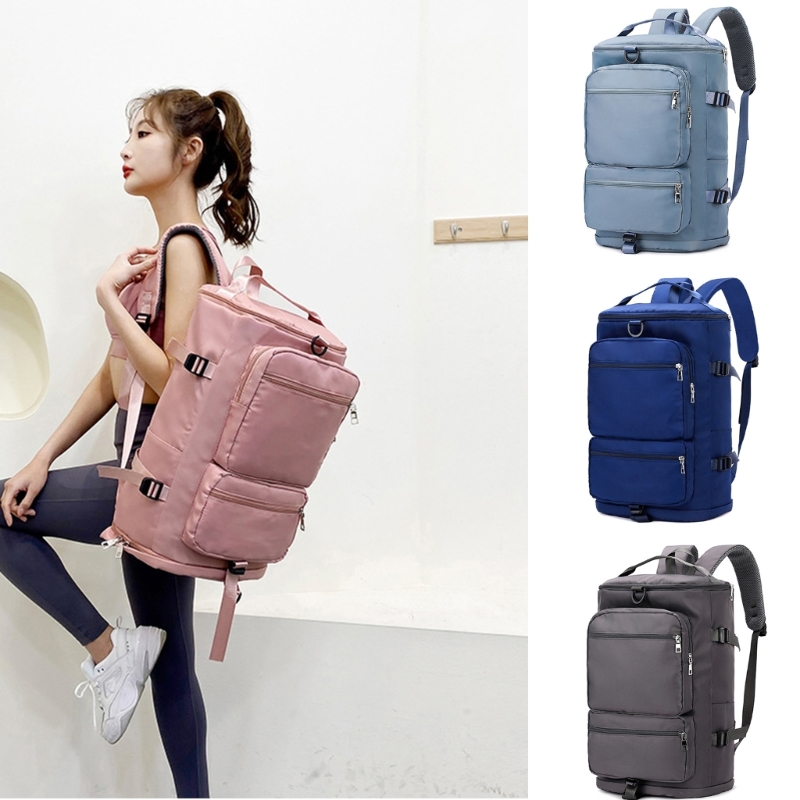 Gym Bag for Women and Men Sports Duffle Bag Travel Backpack Weekender Overnight
