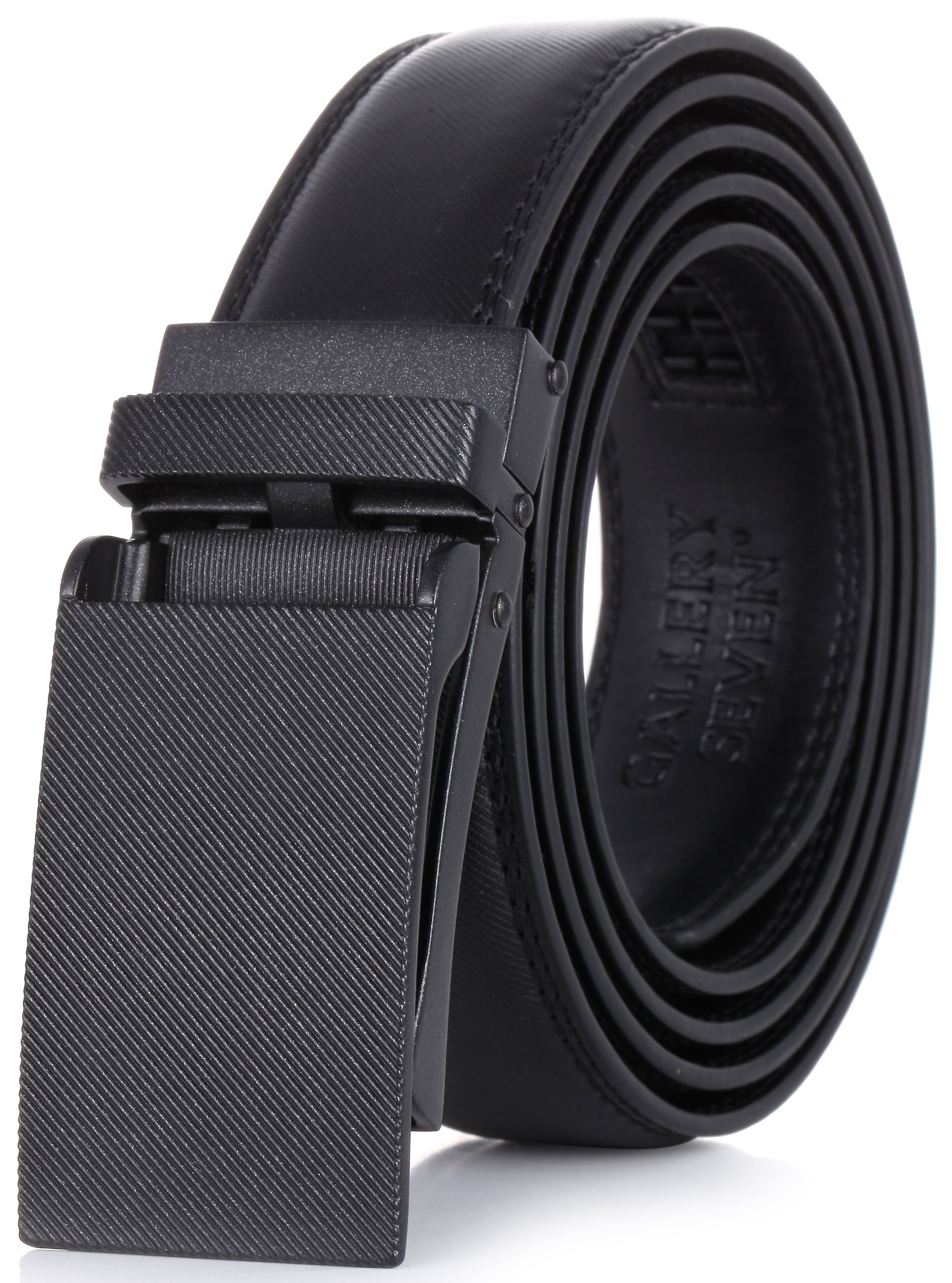Gallery Seven Leather Ratchet Belt For Men - Adjustable Click Belt ...